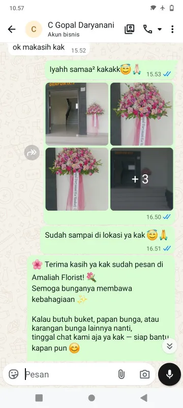 Pengiriman Karangan Bunga Sagaranten