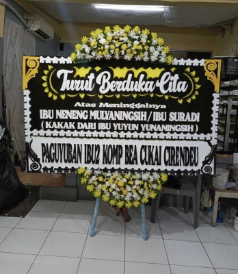 Papan Bunga di Sagaranten